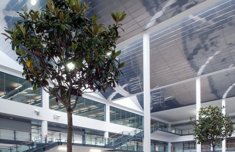 Professional photograph of interior of east surrey college