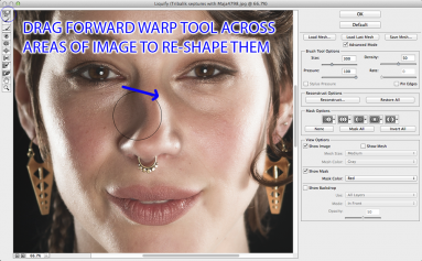 Augmenting Form - Using the Photoshop Liquify Tool in your Photography Photography Firm