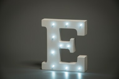 Up in Lights - Letters Photography Firm