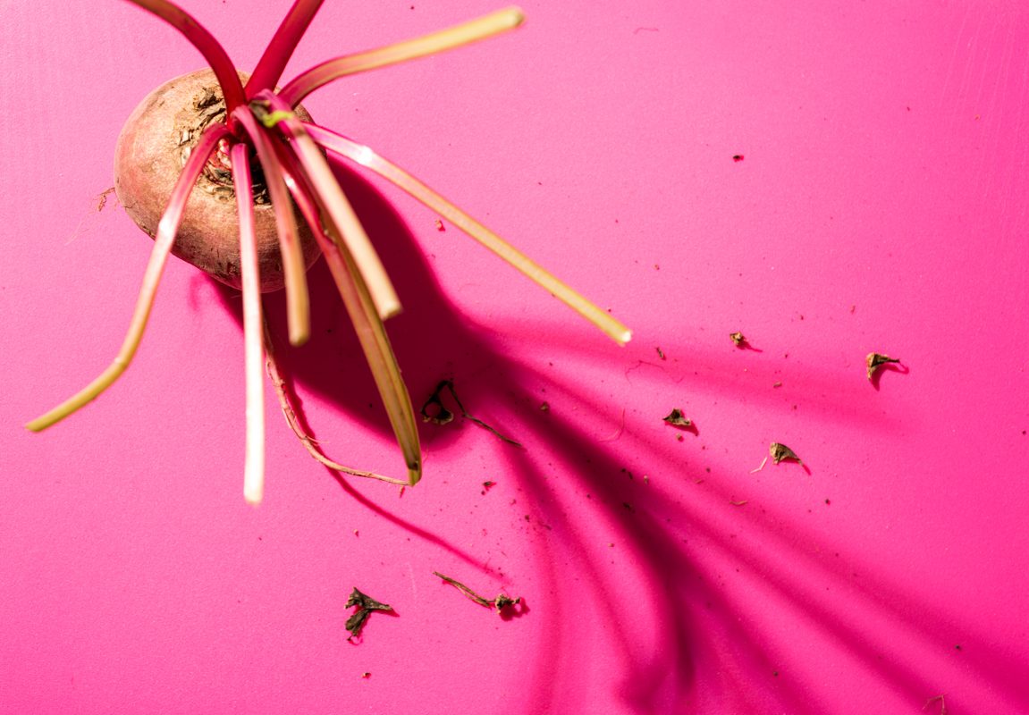 Beetroot abstract still life