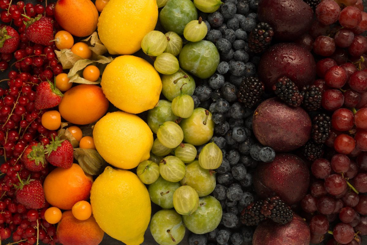 Rainbow Fruits Selection