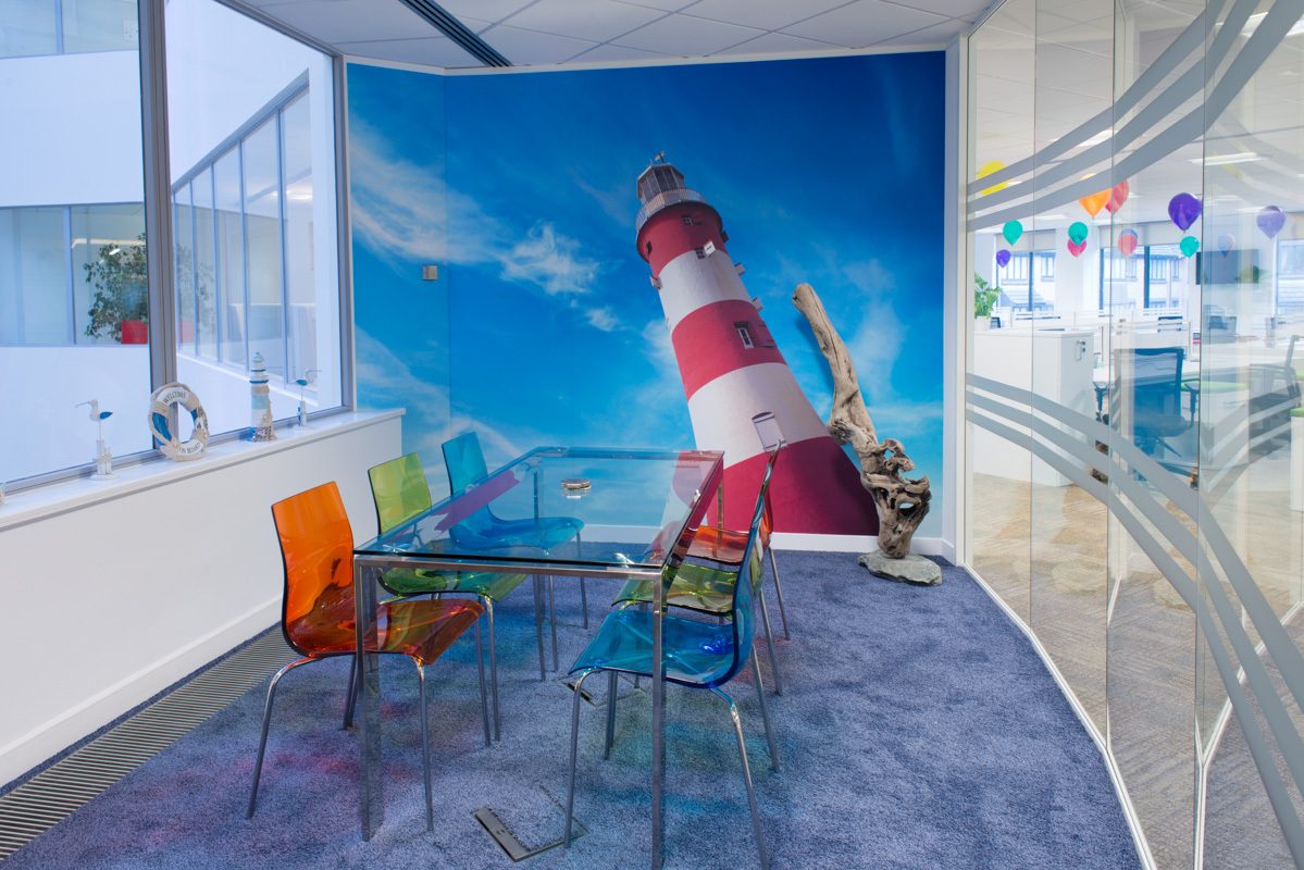 Bright & Colourful Meeting Room